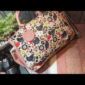 Tooled leather bag SS